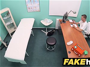 fake medical center diminutive towheaded Czech patient health test